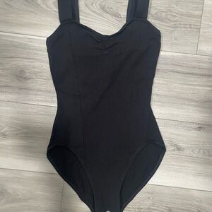 Capezio Black One Piece Bodysuit